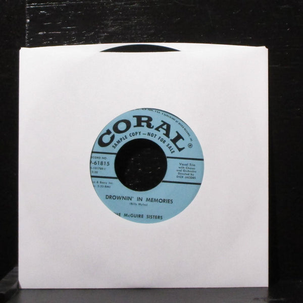 The McGuire Sisters - Please, Don't Do That To Me 7" VG+ Promo Vinyl 45 9-61815 - Shuga Records