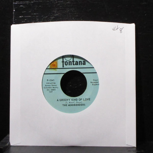 The Mindbenders - A Groovy Kind Of Love 7" VG+ Vinyl 45 Fontana F-1541 USA 1966 - Shuga Records