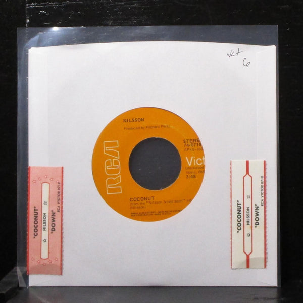 Nilsson - Coconut / Down 7" VG+ Vinyl 45 RCA 74-0718 USA 1972 - Shuga Records