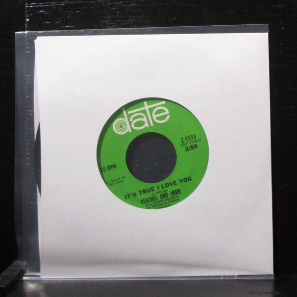 Peaches And Herb - Love Is Strange 7" VG+ Vinyl 45 Date 2-1574 USA 1967 - Shuga Records