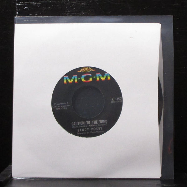 Sandy Posey - Born A Woman 7" VG+ Vinyl 45 MGM K 13501 USA 1966 - Shuga Records