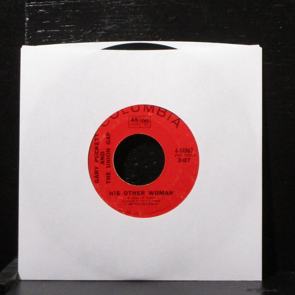 Gary Puckett & Union Gap - This Girl Is A Woman Now 7" VG+ Vinyl 45 4-44967 USA - Shuga Records