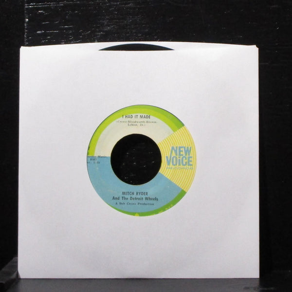 Mitch Ryder - Devil With A Blue Dress On 7" VG Vinyl 45 New Voice 817 USA 1967 - Shuga Records
