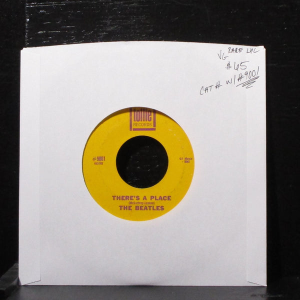 The Beatles - Twist & Shout / There's A Place 7" VG Vinyl 45 Tollie #9001 USA - Shuga Records
