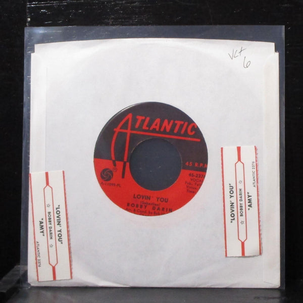 Bobby Darin - Lovin' You / Amy 7" VG+ Vinyl 45 Atlantic 45-2376 USA  1966 - Shuga Records