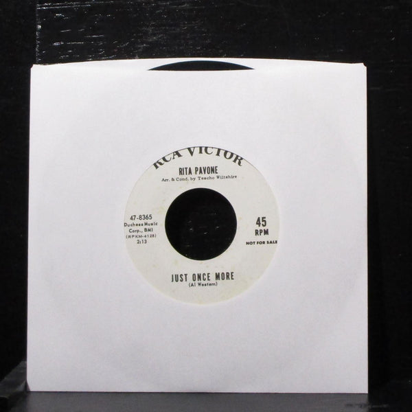 Rita Pavone - Rememer Me 7" VG+ Promo Vinyl 45 RCA 47-8365 USA 1964 - Shuga Records