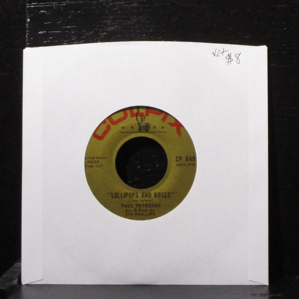 Paul Petersen - Lollipops & Roses / Please Mr. Sun 7" VG+ Vinyl 45 CP 649 USA - Shuga Records