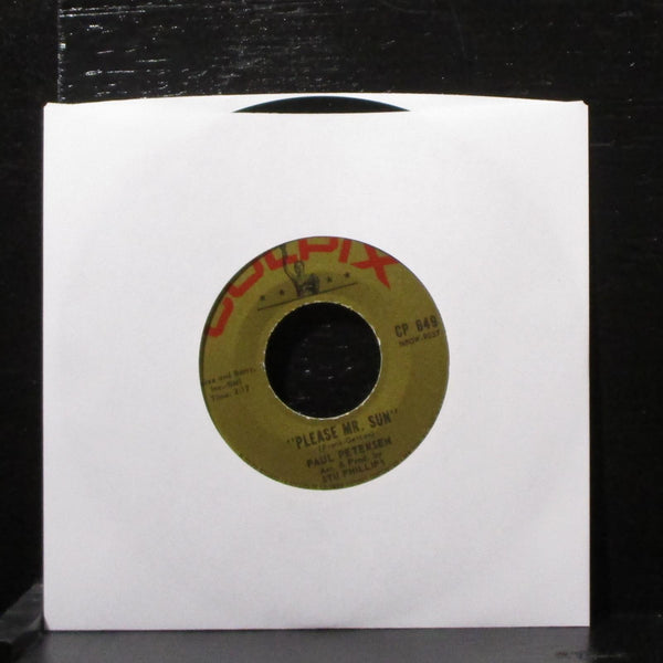 Paul Petersen - Lollipops & Roses / Please Mr. Sun 7" VG+ Vinyl 45 CP 649 USA - Shuga Records