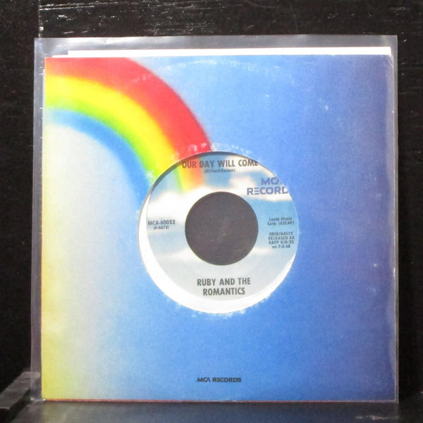 Ruby & The Romantics - Our Day Will Come 7" Mint- Vinyl 45 MCA-60052 USA 1980 - Shuga Records