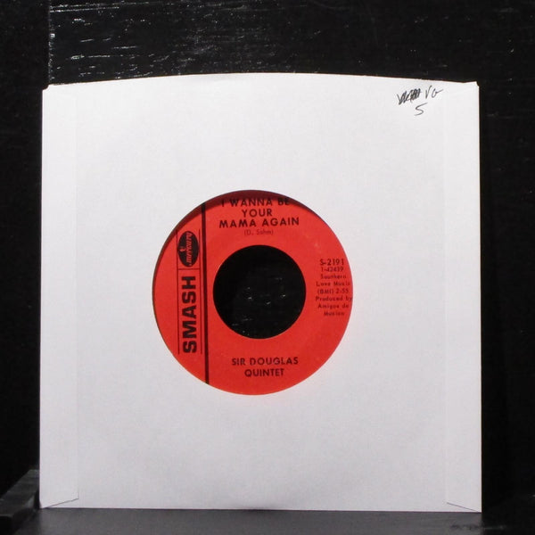 Sir Douglas Quintet - Mendocino 7" VG Vinyl 45 Smash S-2191 USA 1968 - Shuga Records