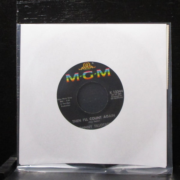 Johnny Tillotson - Then I'll Count Again 7" VG+ Vinyl 45 MGM K 13344 USA 1965 - Shuga Records