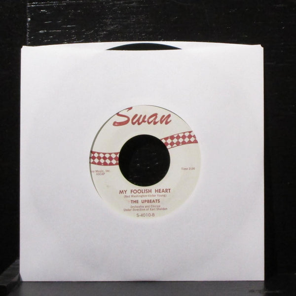 The Upbeats - Just Like In The Movies 7" VG Vinyl 45 Swan S-4010 USA 1958 - Shuga Records