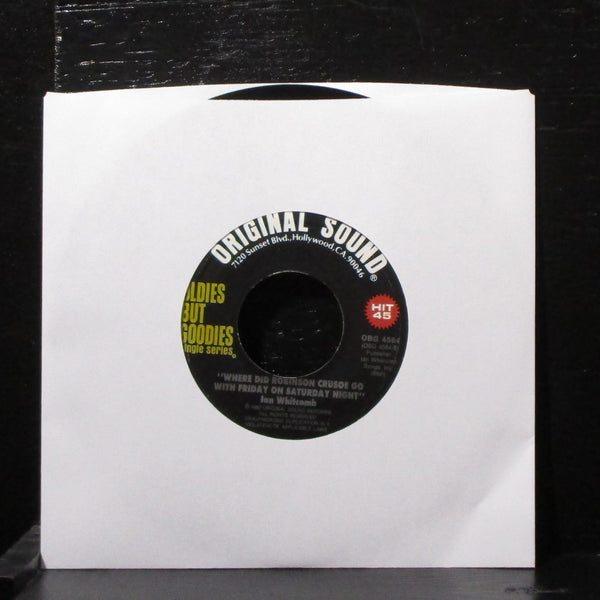 Ian Whitcomb - You Turn Me On 7" VG+ Vinyl 45 Original Sound OBG 4564 USA 1987 - Shuga Records