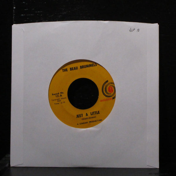 Beau Brummels - Just A Little / They'll Make You Cry 7" VG+ Vinyl 45 Autumn 10 - Shuga Records