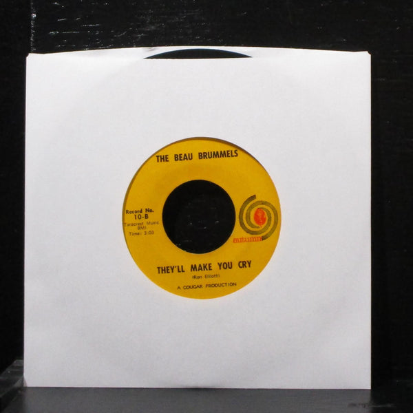 Beau Brummels - Just A Little / They'll Make You Cry 7" VG+ Vinyl 45 Autumn 10 - Shuga Records