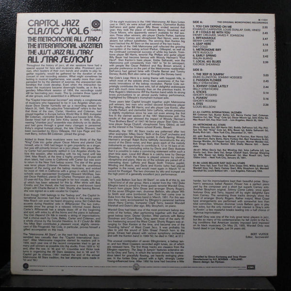 Various - All Star Sessions LP Mint- M-11031 Green Labels Mono 1972 Vinyl Record - Shuga Records