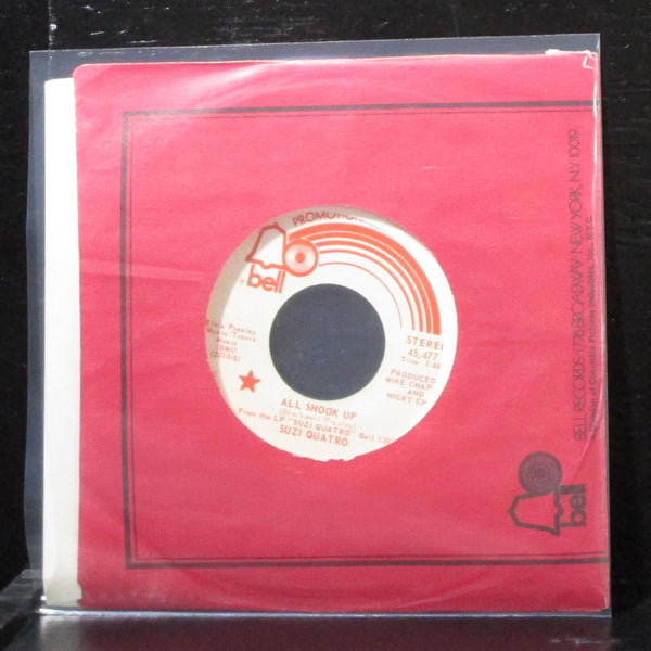 Suzi Quatro - All Shook Up 7" Mint- Promo Vinyl 45 Bell 45,477 USA 1974 - Shuga Records