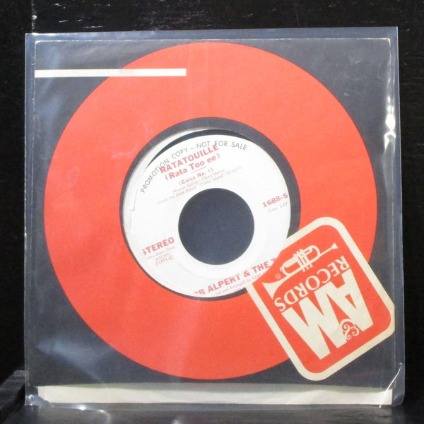 Herb Alpert & T.J.B. - Coney Island / Ratatouille 7" Mint- Promo Vinyl 45 1688-S - Shuga Records