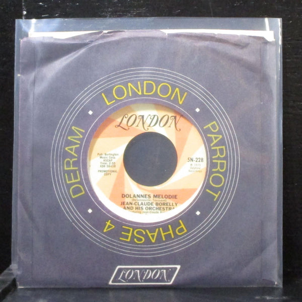 Jean-Claude Borelly - Dolannes Melodie 7" Mint- Promo Vinyl 45 London 5N-228 USA - Shuga Records