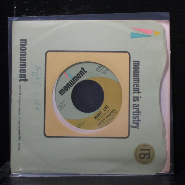 Rusty Draper - That's Why I Love You Like I Do 7" VG+ Vinyl Monument 45-823 USA - Shuga Records