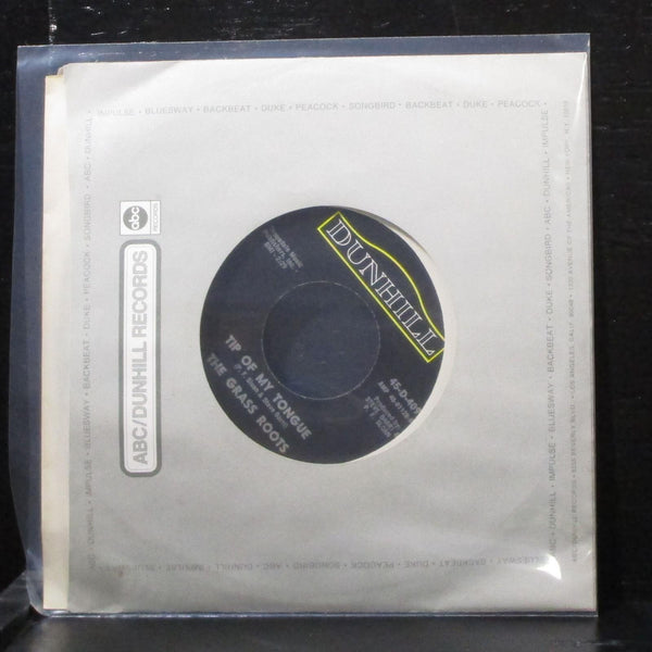 The Grass Roots - Things I Should Have Said 7" VG+ Vinyl Dunhill 45-D-4094 USA - Shuga Records