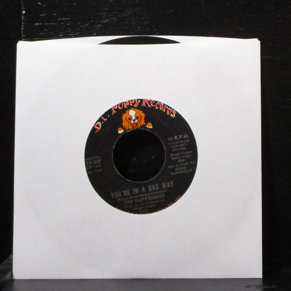 The Happenings - I Got Rhythm / You're In A Bad Way 7" VG+ Vinyl 45 BTP-527 USA - Shuga Records