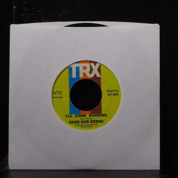 Gene & Debbe - Playboy / I'll Come Running 7" VG+ Vinyl 45 TRX 45-T-5006 USA - Shuga Records