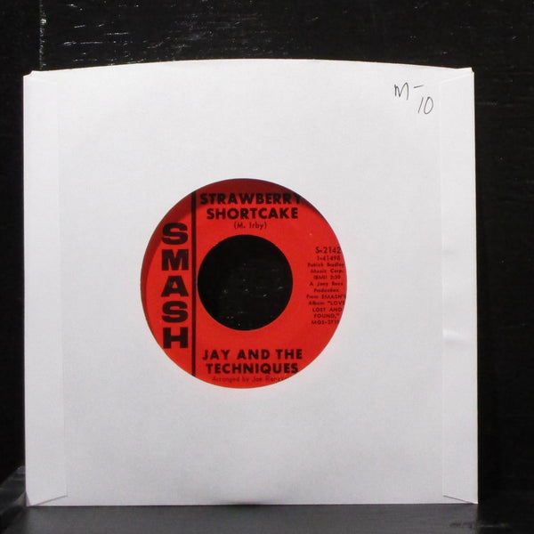 Jay & The Techniques - Strawberry Shortcake 7" Mint- Vinyl 45 Smash S-2142 USA - Shuga Records