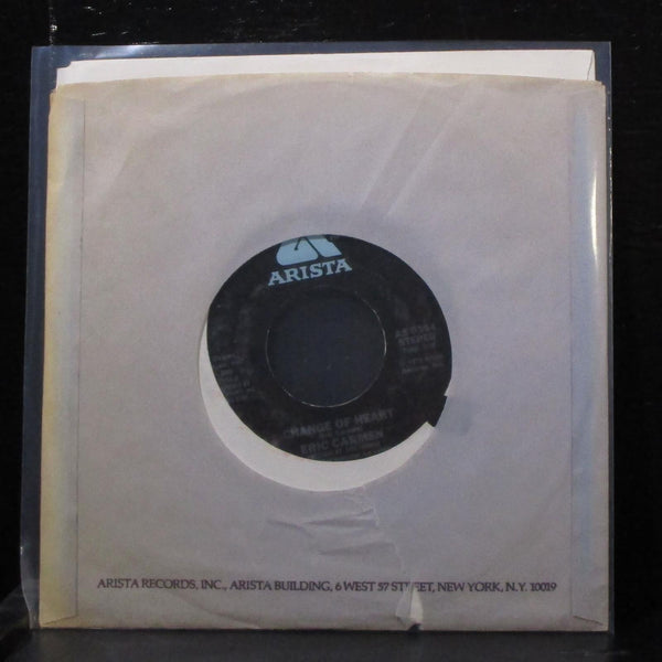 Eric Carmen - Change Of Heart / Hey Deanie 7" Mint- Vinyl 45 Arista AS 0354 USA - Shuga Records