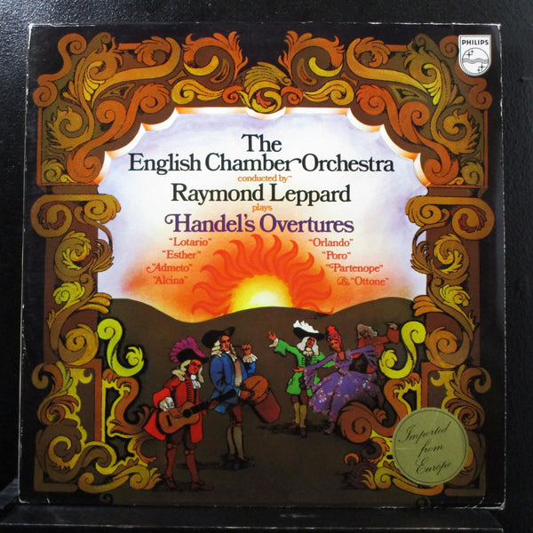 English Chamber, Leppard - Handel's Overtures LP Mint- 6599 053 Vinyl Holland - Shuga Records