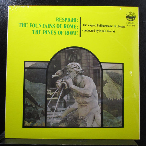 Milan Horvat, Respighi - Fountains Of Rome, The Pines Of Rome LP New Sealed 3436 - Shuga Records