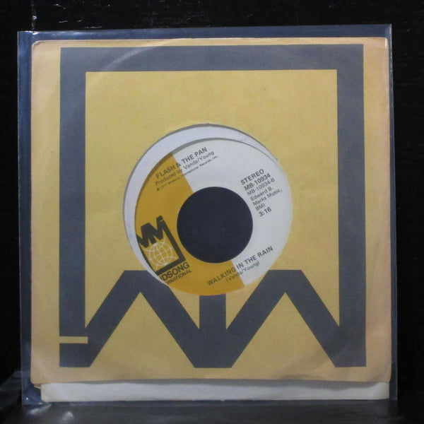 Flash & The Pan - Hey St. Peter / Walking In The Rain 7" Mint- Vinyl 45 MB-10934 - Shuga Records
