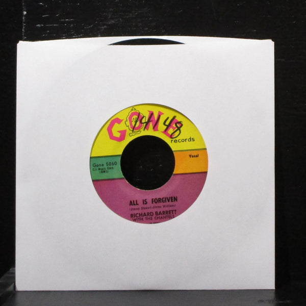 Richard Barrett & Chantels - Summer's Love 7" VG+ Vinyl 45 Gone 5060 USA 1959 - Shuga Records