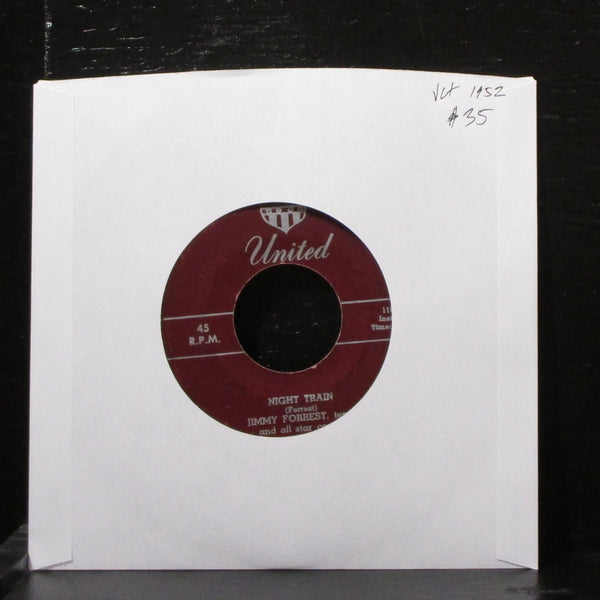 Jimmy Forrest - Night Train / Bolo Blues 7" VG+ Vinyl 45 United 110 USA 1952 - Shuga Records
