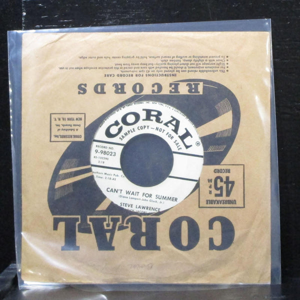 Don Cornell - Mama Guitar 7" Mint- Vinyl 45 Coral 9-98023 USA 1957 - Shuga Records
