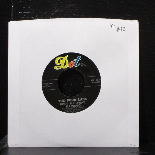 The Four Lads - Don't Fly Away, Flamingo 7" Mint- Vinyl 45 Dot 45-16328 USA 1962 - Shuga Records