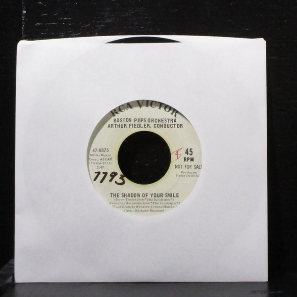 Boston Pops - Mame / The Shadow Of Your Smile 7" VG+ Promo Vinyl 45 RCA 47-8875 - Shuga Records