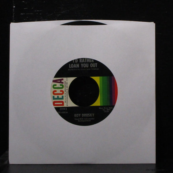 Roy Drusky - Three Hearts In A Triangle 7" VG+ Vinyl 45 Decca 31193 USA 1961 - Shuga Records