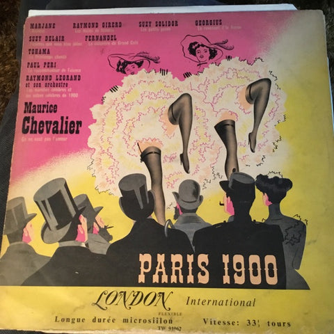 Various ‎– Paris 1900 - Vg+ Lp Record 1950s UK Import Vinyl - Word / French