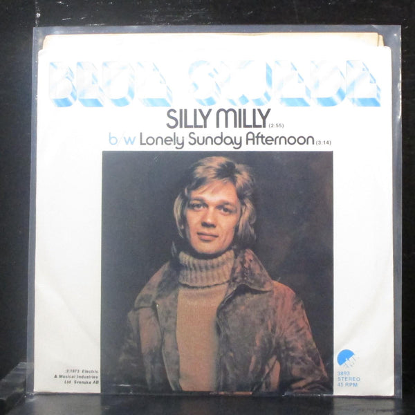 Blue Swede - Silly Milly / Lonely Sunday Afternoon 7" VG+ Vinyl 45 EMI 3893 USA - Shuga Records