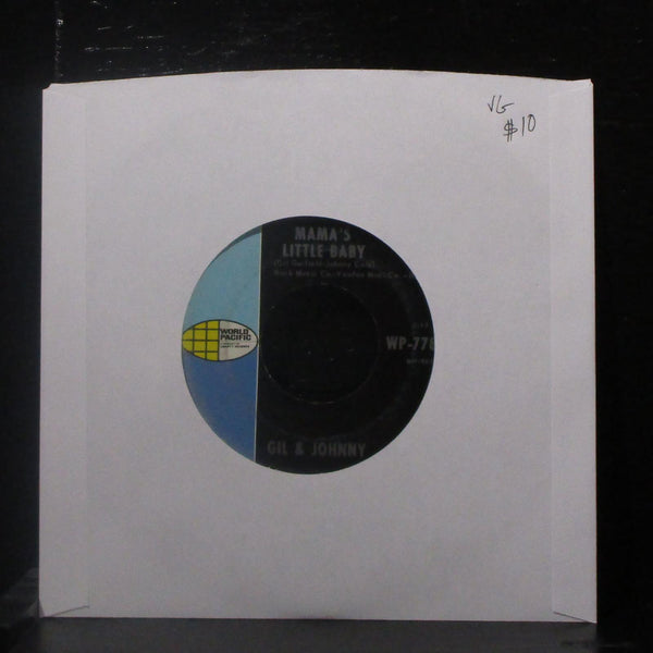 Gil & Johnny - Mama's Little Baby 7" VG Vinyl 45 WP-77833 USA 1966 - Shuga Records