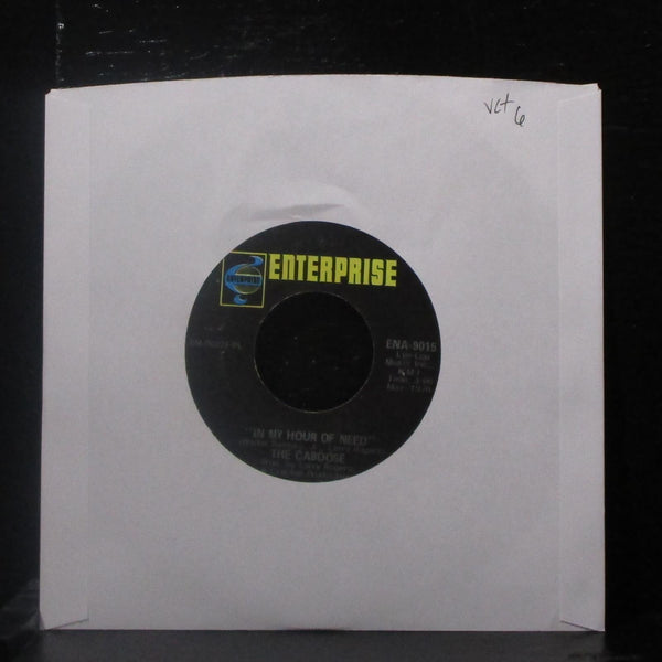 The Caboose - Black Hands, White Cotton 7" VG+ Vinyl 45 Enterprise ENA-9015 USA - Shuga Records