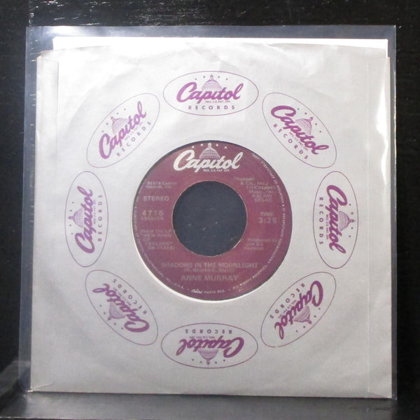 Anne Murray - Shadows In The Moonlight 7" Mint- Vinyl 45 Capitol 4716 USA 1979 - Shuga Records