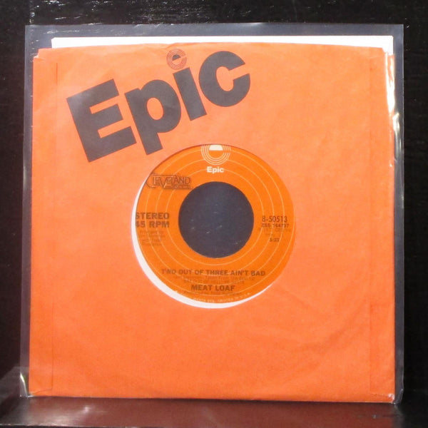 Meat Loaf - Two Out Of Three Ain't Bad 7" VG+ Vinyl 45 Epic 8-50513 USA 1977 - Shuga Records