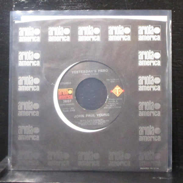 John Paul Young - Yesterday's Hero / The Next Time 7" Mint- Vinyl 45 Ariola 7607 - Shuga Records
