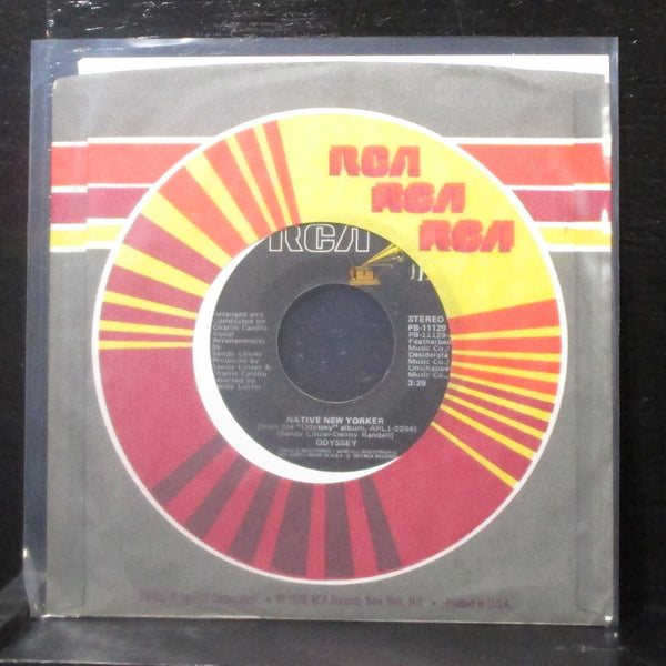 Odyssey - Native New Yorker / Ever Lovin' Sam 7" VG+ Vinyl 45 RCA PB-11129 - Shuga Records