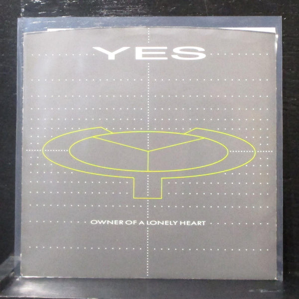 Yes - Owner Of A Lonely Heart / Our Song 7" VG+ Vinyl 45 ATCO 7-99817 USA 1983 - Shuga Records