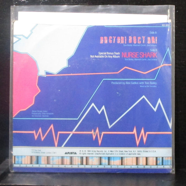 Thompson Twins - Doctor! Doctor! / Nurse Shark 7" VG+ Vinyl 45 Arista AS 1-9209 - Shuga Records