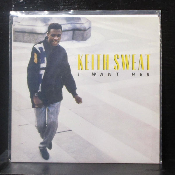Keith Sweat - I Want Her 7" VG+ Vinyl 45 Elektra 7-69431 USA 1987 - Shuga Records