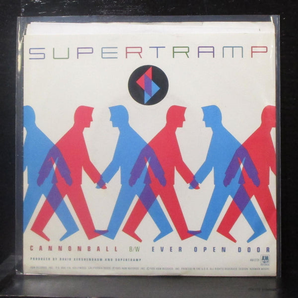 Supertramp - Cannonball / Ever Open Door 7" VG+ Vinyl 45 AM-2731 USA 1985 - Shuga Records